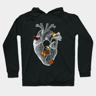 Heart Spring Butterfly by Tobe Fonseca Hoodie